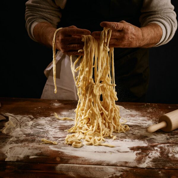 Pasta Making and Food Shopping